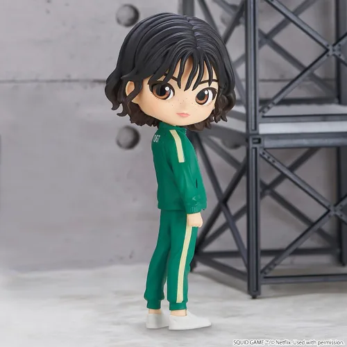 Vista 2 de Banpresto - El juego del Calamar - Kang SAE-byeok, Figura Q posket de Bandai Spirits
