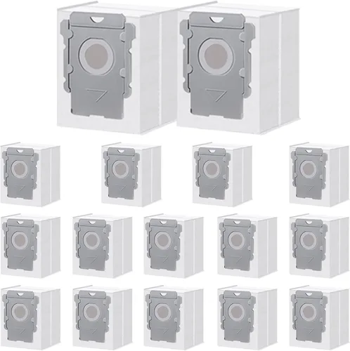 Vista 9 de ApexOne Paquete de 16 bolsas de vacío para iRobot Roomba 104 Combo, 105 Combo, 105 Vac, Plus 405 Combo, Max 705 Vac, Max 705 Combo, Plus 504 Vac