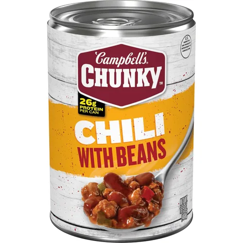 Vista 25 de Campbell's Chunky Chili con Frijoles, 15.25 oz. Tazón para Microondas