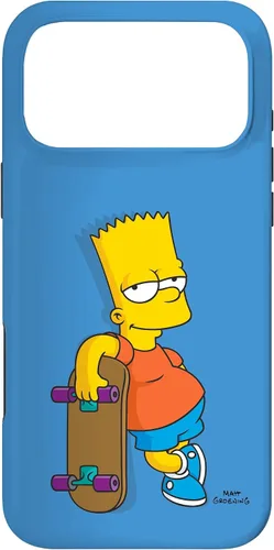 Vista 22 de The Simpsons Bart Simpson - Carcasa para iPhone 17, color azul cielo