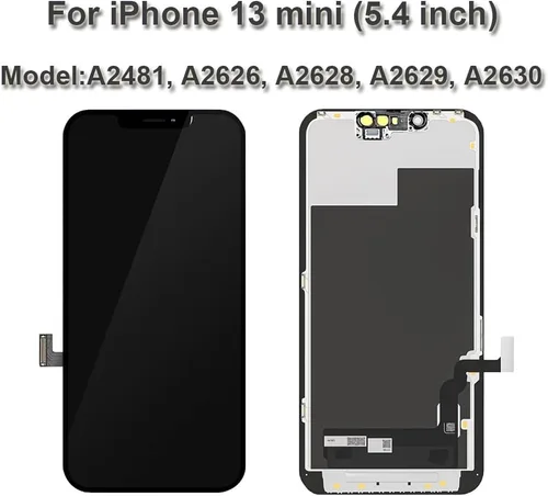 Vista 2 de Fixerman para iPhone 13 Mini reemplazo de pantalla 5.4 pulgadas, 3D táctil LCD digitalizador Asamblea con herramientas de reparación