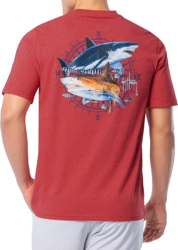 Vista 142 de Guy Harvey Camiseta de manga corta Threadcycled para hombre