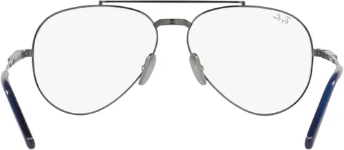 Vista 7 de Ray-Ban RX8225v Aviator Titanium Pilot - Marcos para gafas graduadas