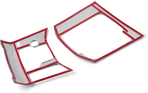 Vista 6 de Compatible con Mazda CX-5 2025 2024 2023 2022 2021 2020 2019 2018 2017 Accesorios para consola central de automóvil, panel de engranajes, cubierta
