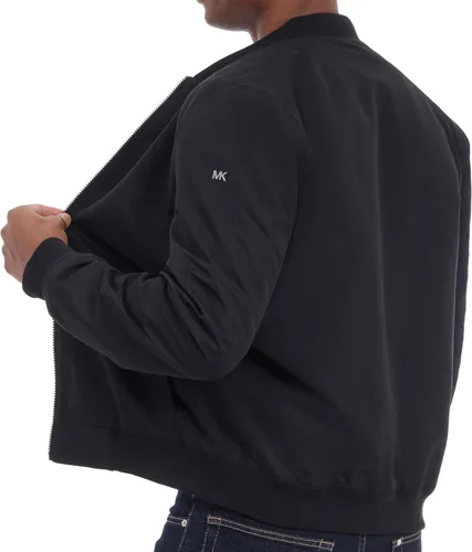 Vista 5 de Michael Kors Men's Lightweight Bomber Jacket, Wind and Water Resistant