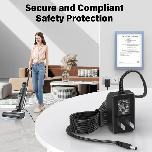 Vista 6 de Cargador de 26 V para TINECO A10 A11 S3 S5 aspiradora inalámbrica, adaptador de cable de alimentación para TINECO iFLOOR Serie 3 Aspiradora