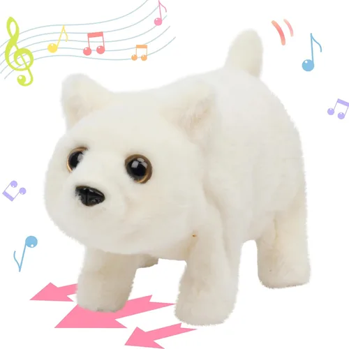 Vista 46 de Hopearl - Conejo saltarín con campana, interactivo, mascota electrónica de peluche con sonidos y movimientos, orejas que se mueven y nariz que se