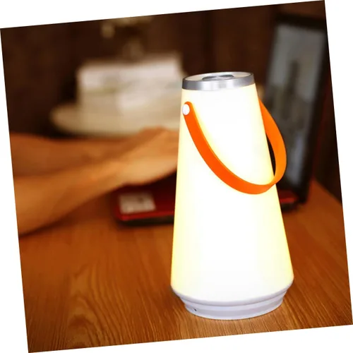 Vista 4 de DOITOOL Lámpara de mesa LED para escritorio, lámpara de mesa, lámpara de mesa para exteriores, carga USB, luz nocturna colgable, linterna