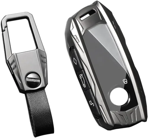 Vista 72 de Funda para Llavero Audi, Llavero, Protección de Aleación de Zinc Funda para Llave de Automóvil para A3 A4 A5 A6 Q7 Q5 TTS SQ5 R8 RS4 RS5 S5