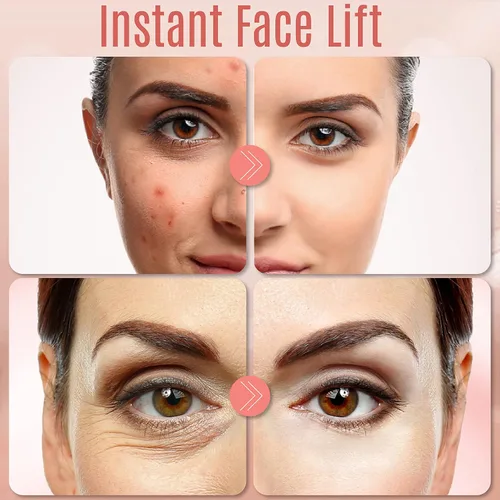 Vista 7 de Time Reverse - Lifting facial instantáneo para cuello, pecho y piel flácida suelta, reduce las manchas solares, arrugas faciales envejecidas, crema