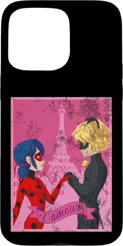 Vista 31 de Miraculous Ladybug Vintage Collection Paris Love - Carcasa para iPhone 17