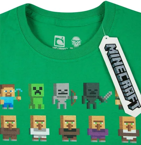 Vista 4 de Minecraft Camiseta para niños Sprites de manga corta para niños