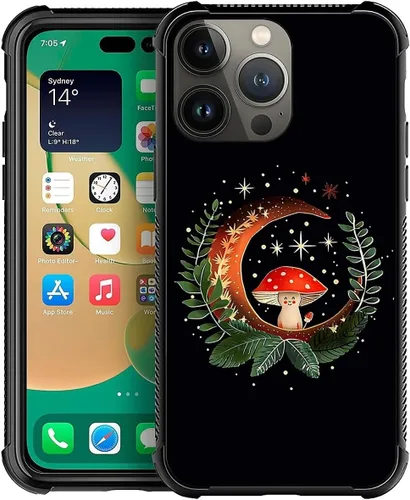 Vista 266 de Funda compatible con iPhone 8 Plus, diseño de oso de bosque otoñal, a prueba de golpes, antiarañazos, carcasa trasera de policarbonato duro