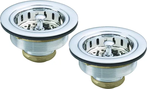 Vista 22 de Westbrass D214-12A - Colador grande para fregadero de cocina de 3-1/2 pulgadas, bronce antiguo