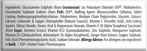 Vista 6 de Vitabiotics Jointace Glucosamina y Condroitina 30 Tabletas