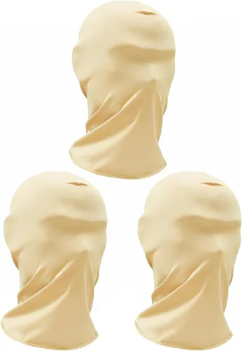 Vista 13 de Máscara de cara completa con capucha de elastano, máscara unisex para disfraz de Halloween