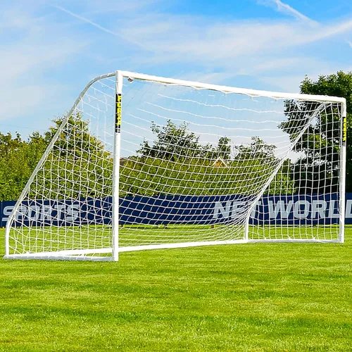 Vista 3 de FORZA Red de fútbol de 16 x 7 pies, redes de fútbol individuales o pares, red de portería de fútbol de repuesto para porterías de fútbol de 16 x 7