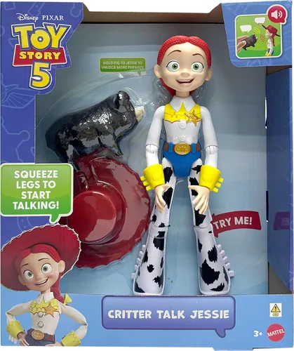 Vista 7 de Mattel Disney y Pixar Toy Story 5 Critter Talk Jessie