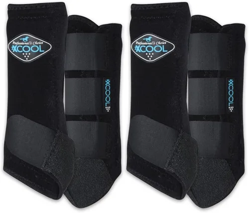Vista 14 de Professional's Choice 2XCOOL - Botas deportivas para caballos medicinales, diseño protector y transpirable para máxima comodidad y durabilidad