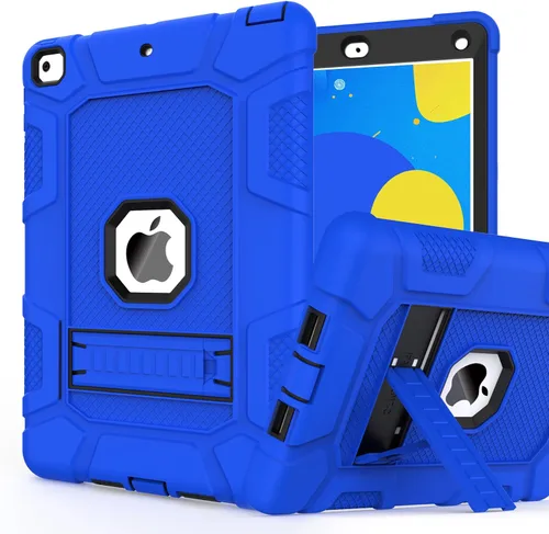 Vista 13 de Fundas para iPad de 6ª Generación, Funda de 5ª Generación, Air 2 de 9.7 Pulgadas a Prueba de Golpes, Resistente, Funda Protectora con Pata