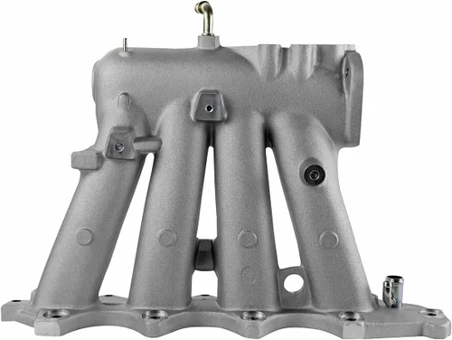 Vista 4 de Skunk2 Racing 307-05-0290 Colector de admisión Pro Series plateado para motores Honda Serie B VTEC
