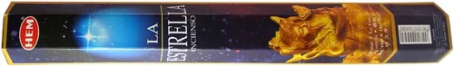 Vista 5 de The Star - Caja de seis tubos de 20 varillas - HEM Incense