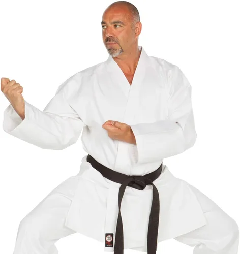 Vista 3 de Ronin Karate Top Chaqueta de karate de peso medio Suave 100% algodón de taladro 9 onzas Chaqueta de artes marciales
