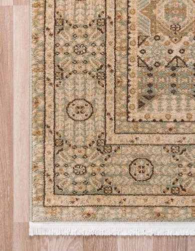 Vista 8 de Unique Loom Palace Collection - Alfombra rectangular (2 pies 2 pulgadas x 3 pies 1 pulgada, verde claro/marrón)