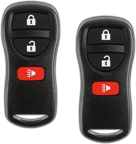 Vista 11 de KeylessOption Llavero para Nissan Titan Rogue Infiniti Remote 2002 2003 2004 2005 2006 2007 2008 2009 2010 2011 2012 2013 2014 2015 2016 2017, 3