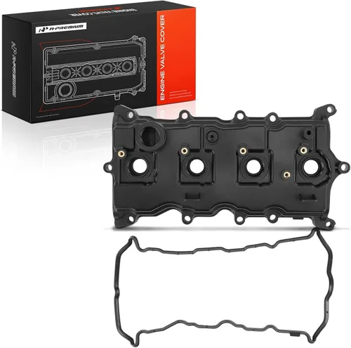 Vista 11 de Kit de cubierta de válvulas de motor A-Premium, con tapa de llenado de aceite y pernos y junta, compatible con Nissan Altima 2002-2006, Sentra