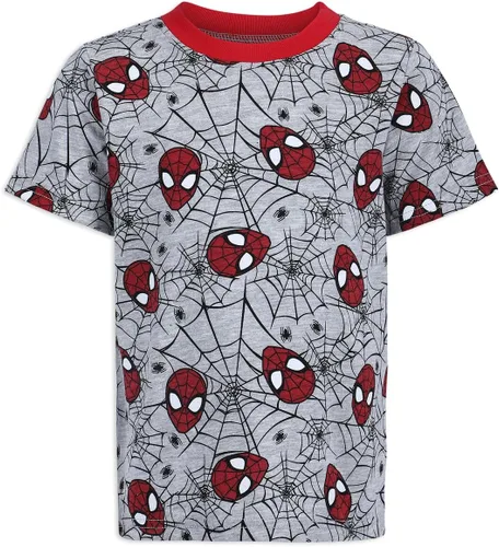 Vista 2 de Marvel Conjunto deportivo y cuello redondo para niños pequeños