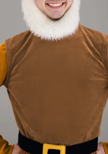 Vista 6 de Disfraz de Enano Feliz de Disney para Adultos Multicolor