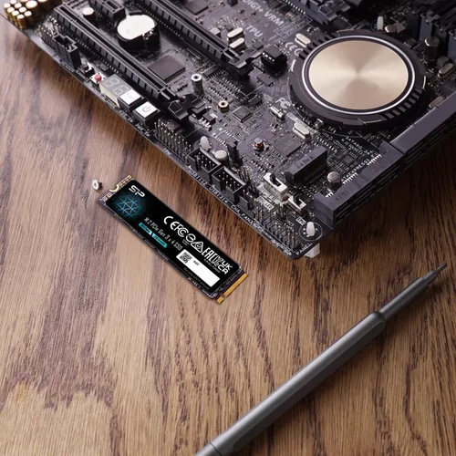 Vista 4 de Silicon Power - Unidad de estado sólido SSD NVMe M.2 PCIe Gen3x4 2280 (SP128GBP34A60M28) 128 GB