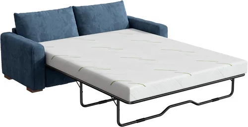 Vista 11 de Colchón de espuma viscoelástica de gel de 4 pulgadas tamaño matrimonial, repuesto de colchón para sofá, cama, habitaciones de invitados, caravanas