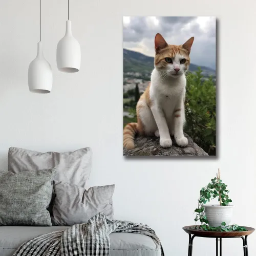 Vista 2 de Impresión personalizada de foto a lienzo – Impresiones en lienzo con tus fotos en arte de pared personalizado para dormitorio, sala de estar, boda