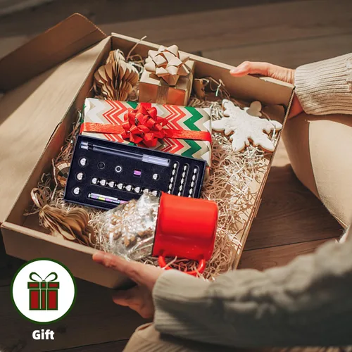Vista 4 de Bolígrafo magnético mejorado para la ansiedad, ideas de regalo para niños y niñas, regalos de juguete para hombres, él, niño, niña, niños