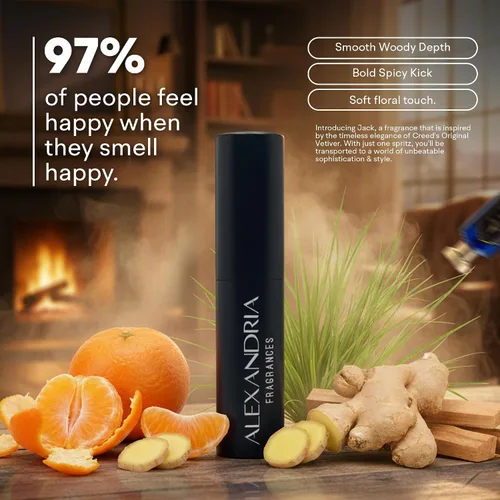 Vista 2 de Alexandria Fragrances Jack Travel Spray 0.3 fl oz