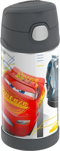 Vista 7 de THERMOS FUNTAINER 12 onzas de acero inoxidable para niños, batman