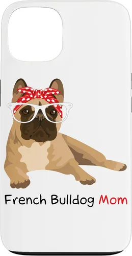 Vista 7 de French Bulldog Mom Bandana Womens Frenchie Case for iPhone 17