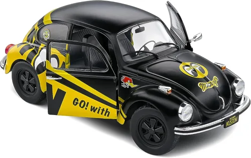 Vista 5 de Motor city classics Solido Escala 1:18 Volkswagen Beetle 1303 - GO con Luna - 1974