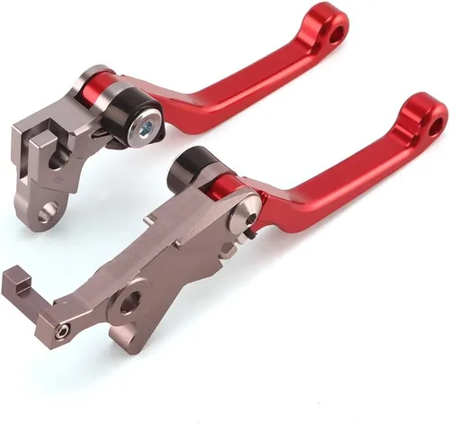 Vista 26 de Palancas de freno de embrague plegables para motocicleta CNC Billet Pivot para CRF250R CRF450R 07-19 CRF450RX 17-19 CRF250RX 2019 CRF 250R 450R Negro