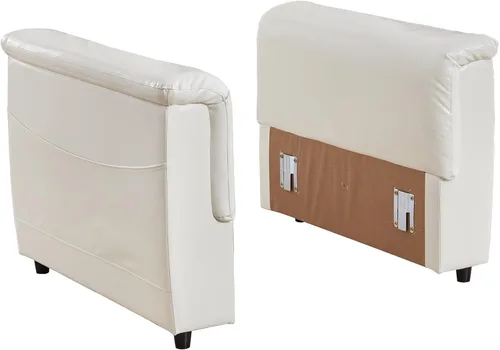 Vista 51 de RARZOE Módulo de Reposabrazos para Sofá Seccional Modular, Reposabrazos de Pana Módulo de Sofá Modular Parte Lateral para Sala de Estar Sofá