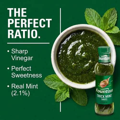 Vista 5 de Fountain Salsa de Menta Espesa 8.5 fl oz.