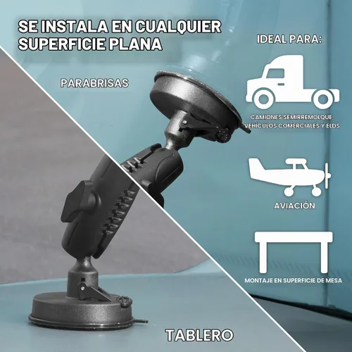 Vista 4 de iBOLT TabDock BizMount Soporte de ventosa para tabletas para camiones y vehículos