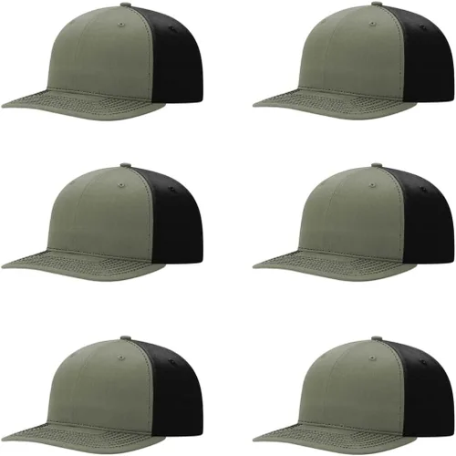 Vista 51 de Richardson 312 Gorra de béisbol ajustable con correa trasera de sarga Paquetes a granel disponibles - Talla única
