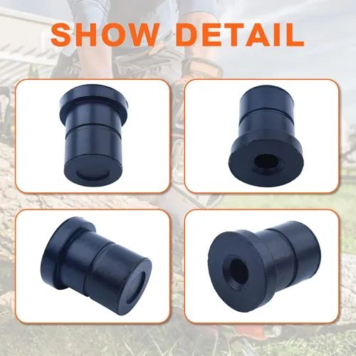Vista 5 de 503869201 Kit de limitador de movimiento de goma para motosierra Husqvarna 340 345 350 351 353 357 359 455 460 461