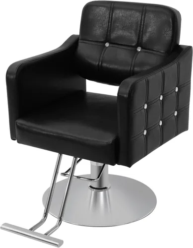 Vista 13 de Silla de peluquería para estilista Silla de peluquería hidráulica ajustable con giro giratorio de 360 grados para peluquería peluquería tatuaje