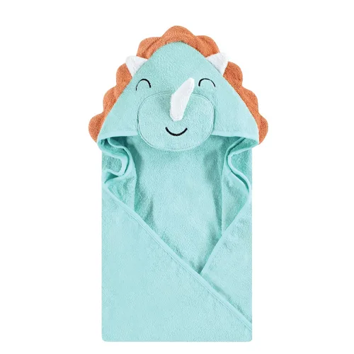 Vista 88 de Hudson Baby Toalla con capucha unisex de algodón con cara de animal para bebé, cocodrilo, talla única