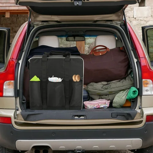 Vista 7 de Beautyflier Bolsa de transporte de viaje para Ninja SLUSHi Slushie Machine FS299/FS301/FS301C, funda de viaje portátil para fabricante de bebidas