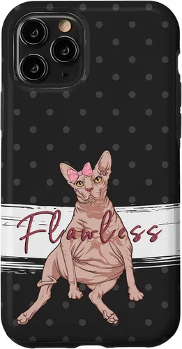 Vista 28 de Funny Sphynx Cat Flawless Naked Cat Fat Hairless Cat Case for iPhone 17